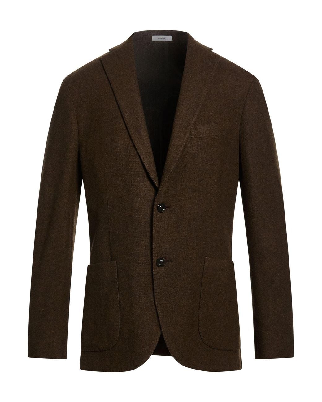 Boglioli Brown Blazer Wool for men