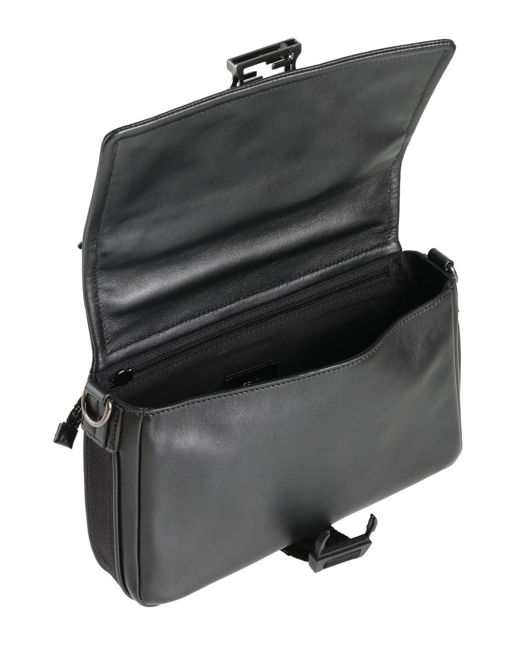 Fendi Black Cross-Body Bag Calfskin