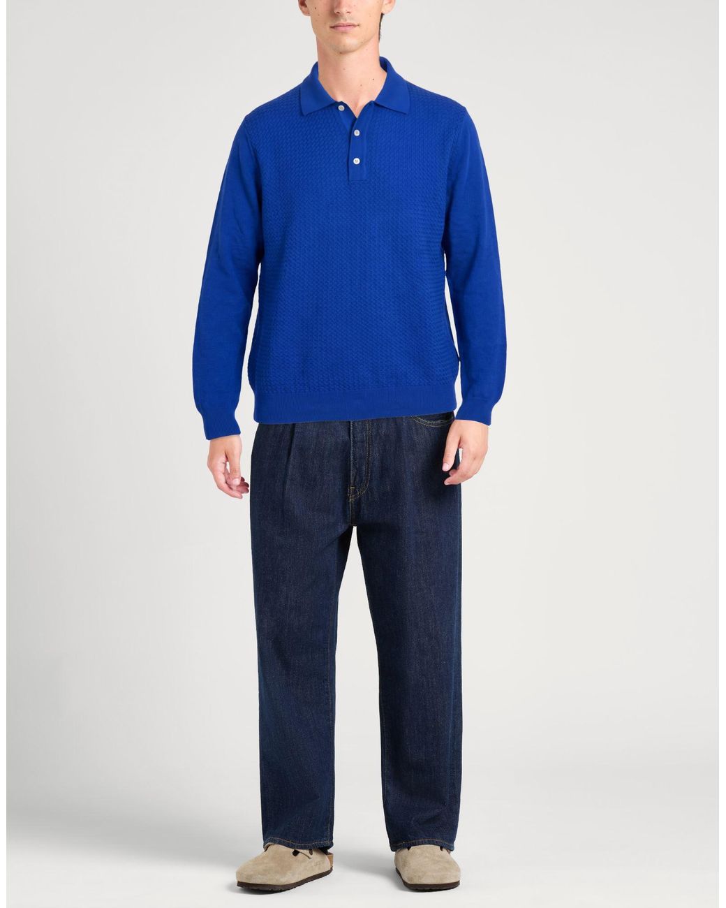 Manuel Ritz Blue Jumper for men