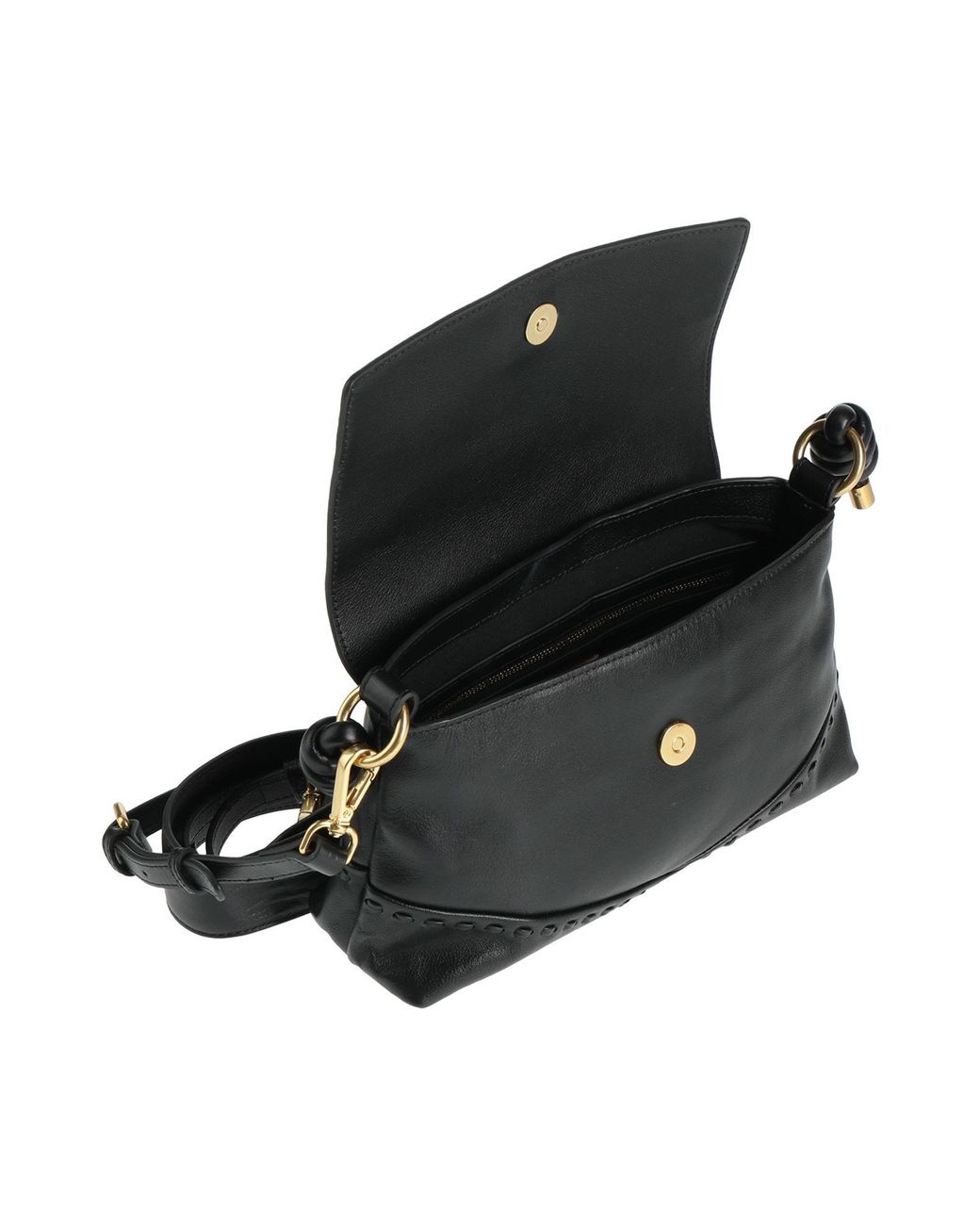 ERMANNO FIRENZE Black Handbag Leather