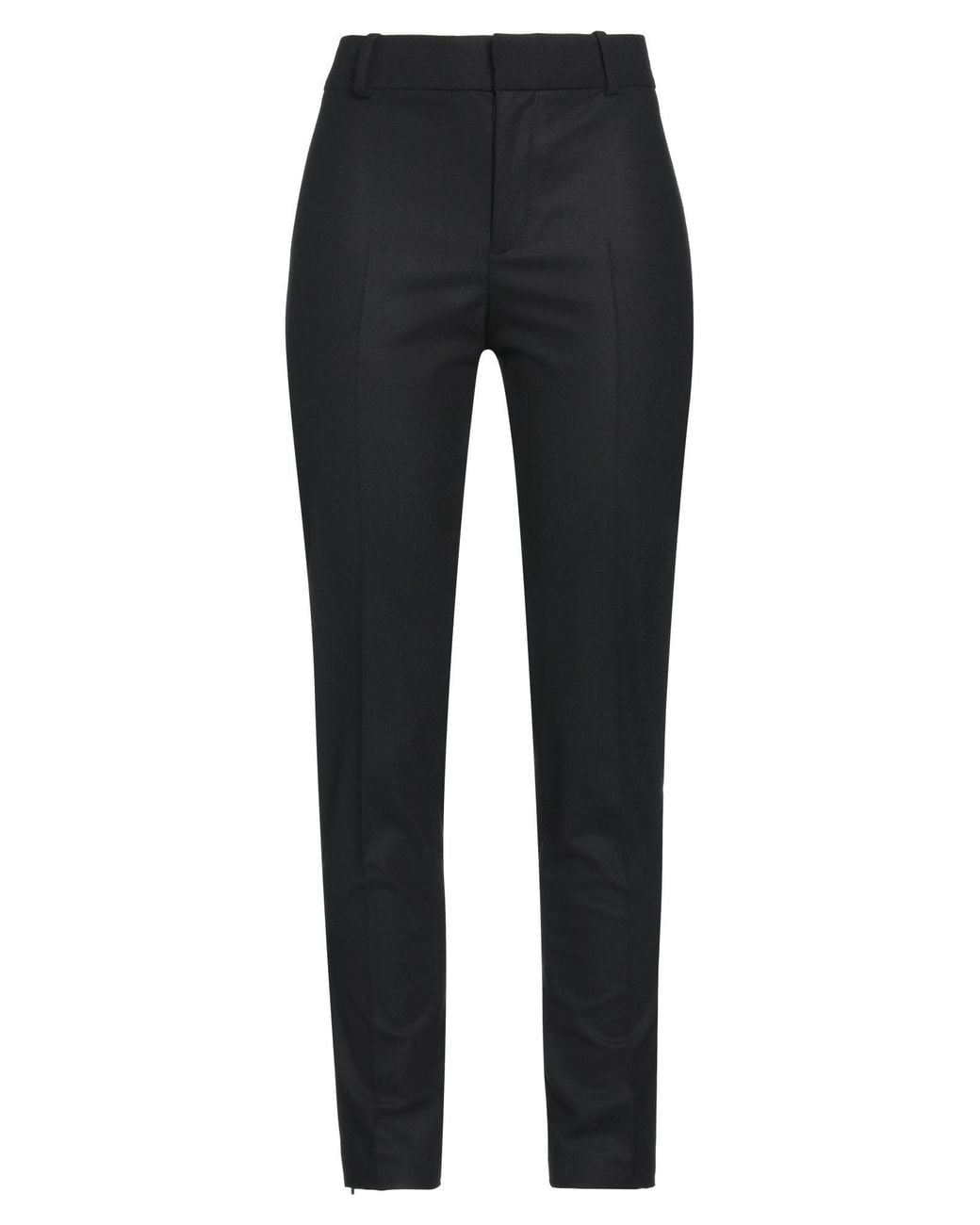 Nili Lotan Black Pants Wool, Elastane