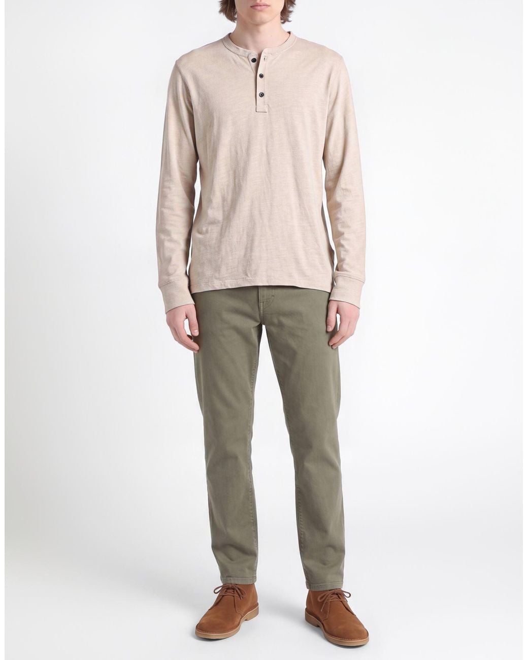 Rag & Bone Natural T-Shirt Cotton for men