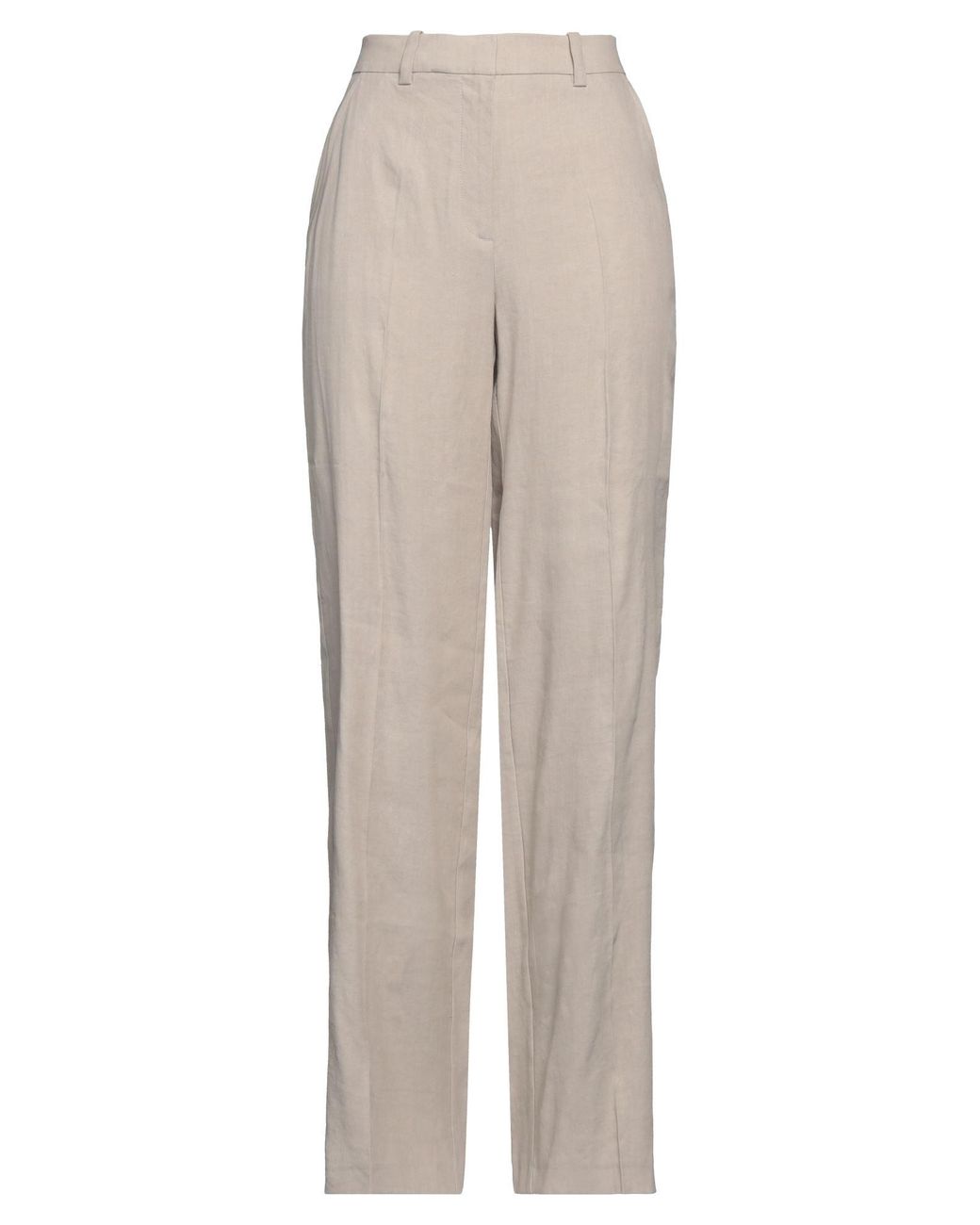 Anine Bing White Pants Lycra, Viscose, Elastane