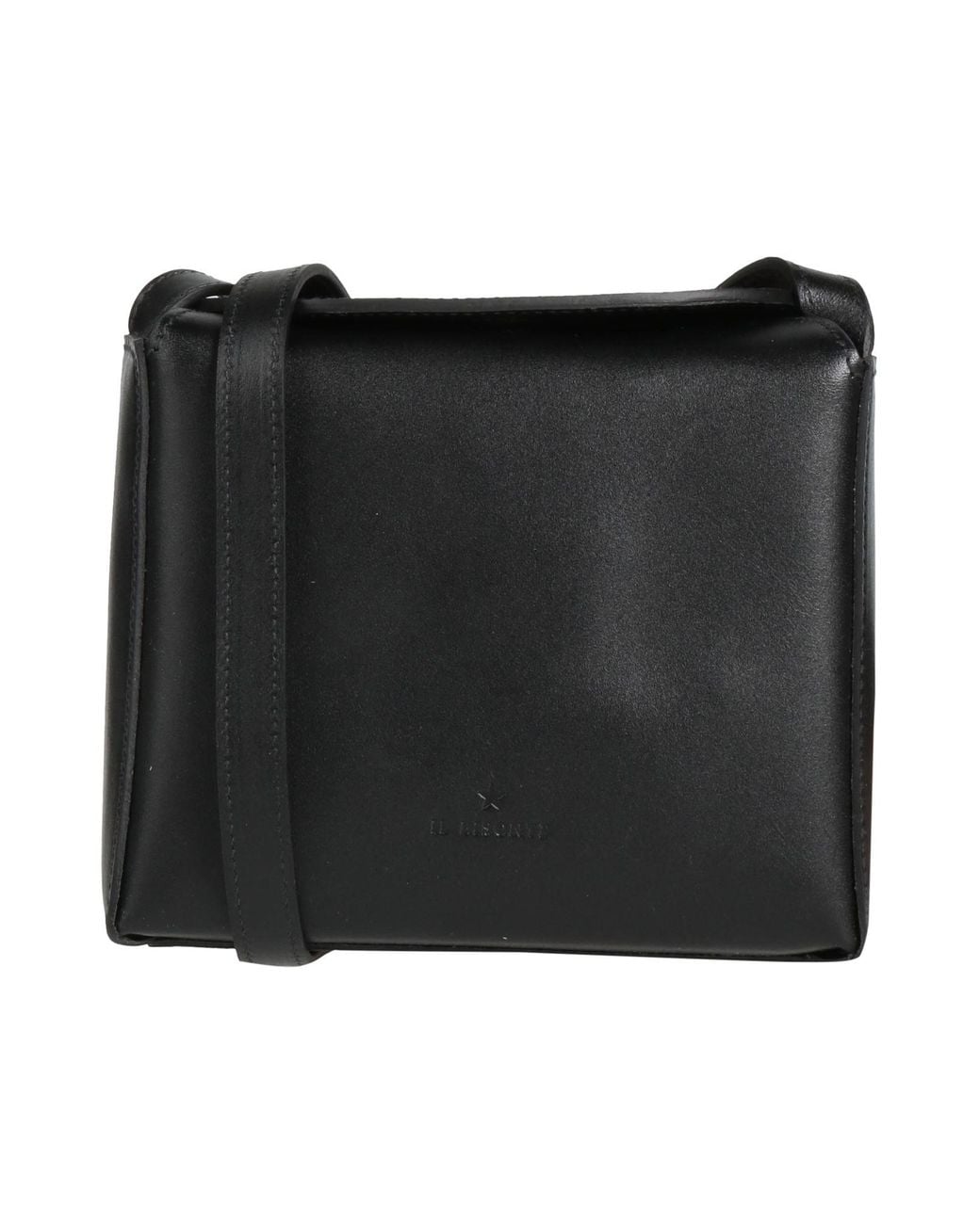 Il Bisonte Black Cross-Body Bag Leather