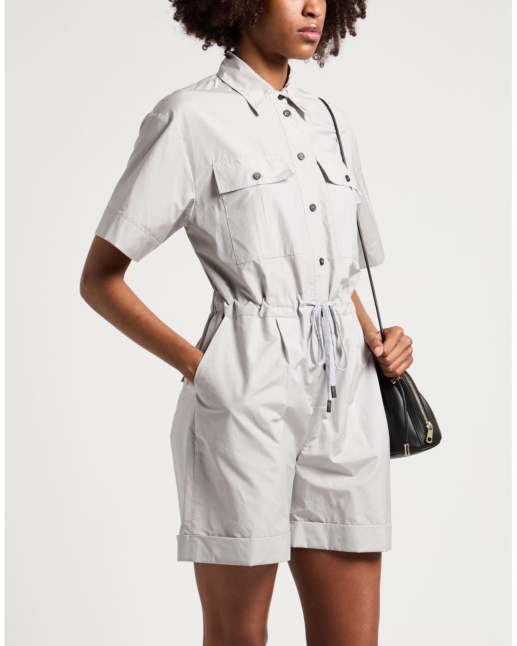 Peserico White Playsuit
