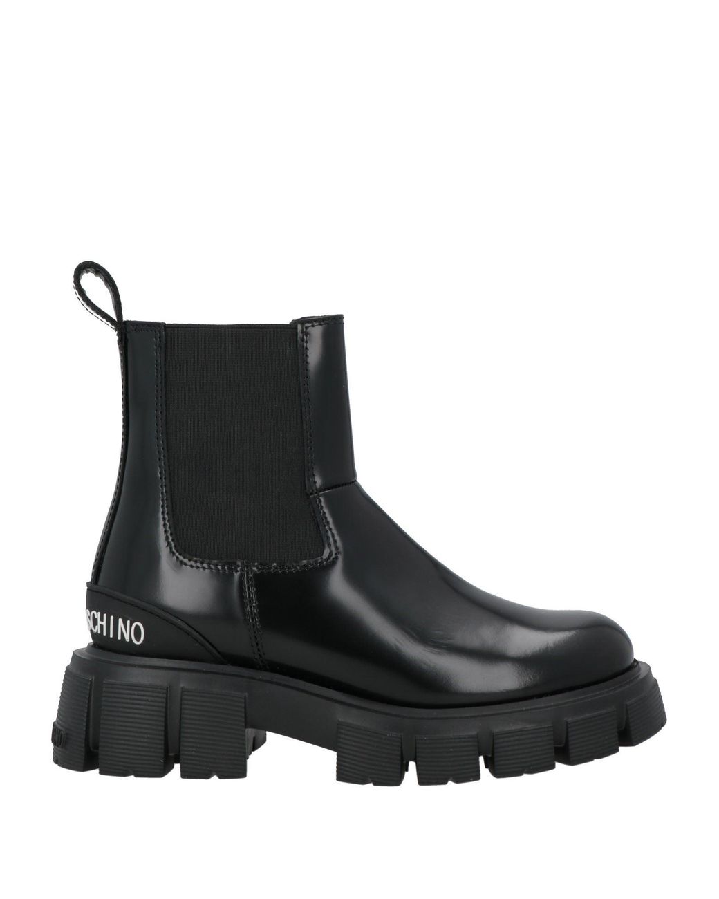 Love Moschino Black Ankle Boots