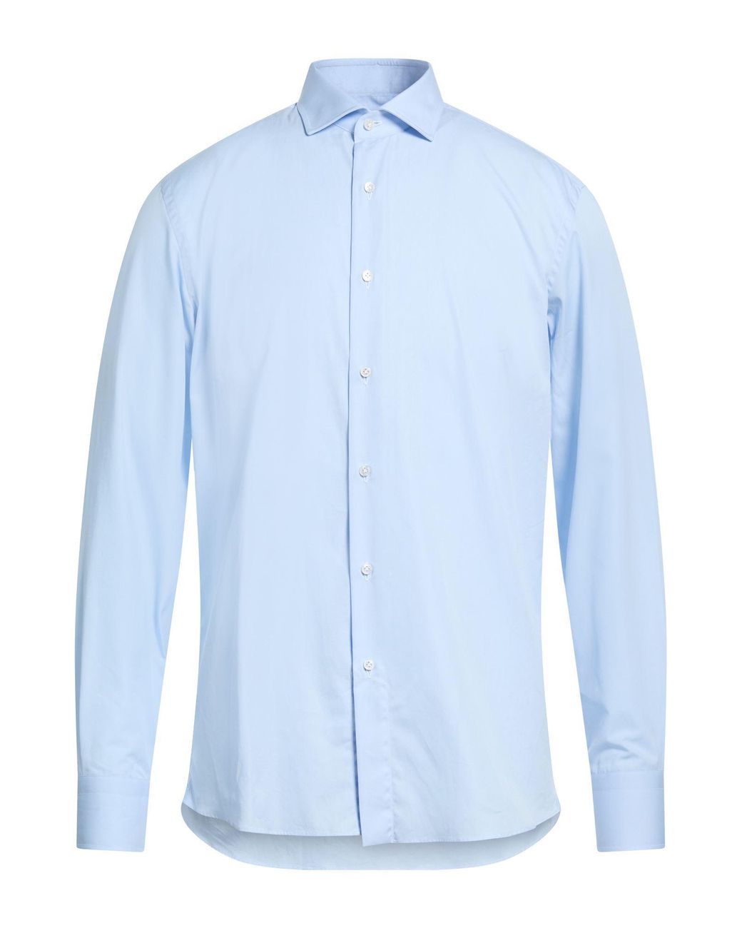 Caruso Blue Sky Shirt Cotton for men