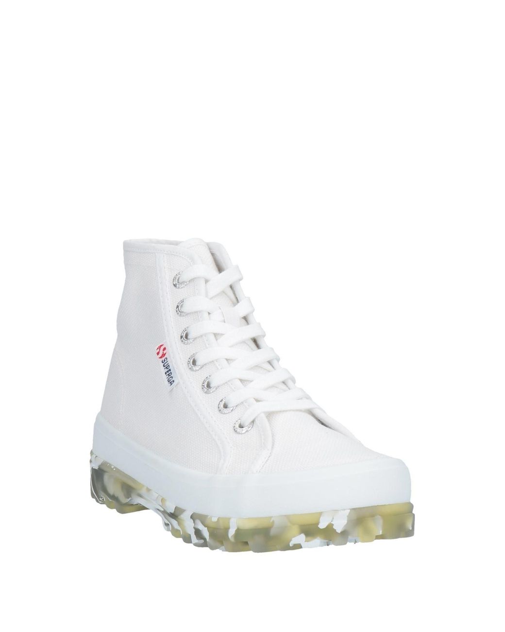 Superga White Trainers