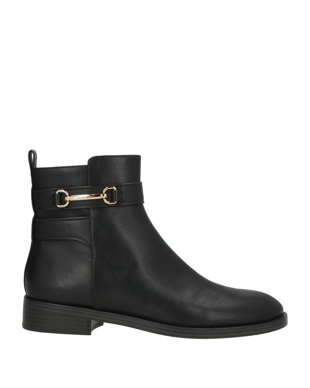 MICHAEL Michael Kors Black Ankle Boots Leather