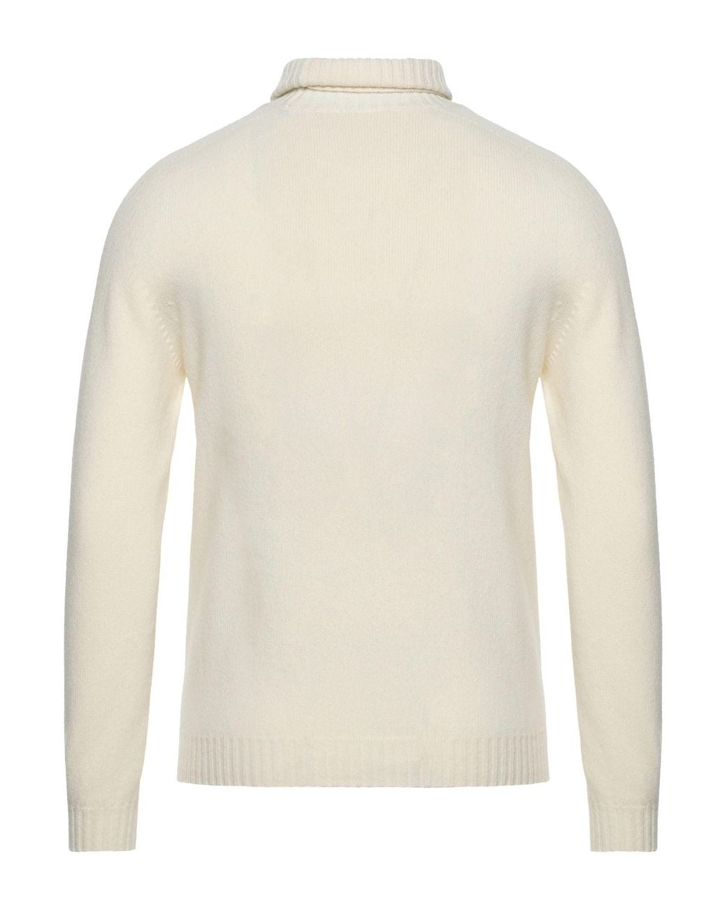 Malo White Turtleneck for men