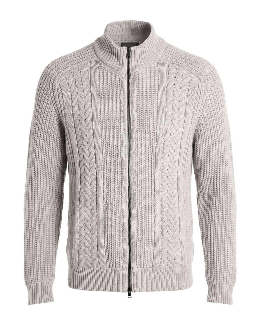 Tagliatore Gray Cardigans for men