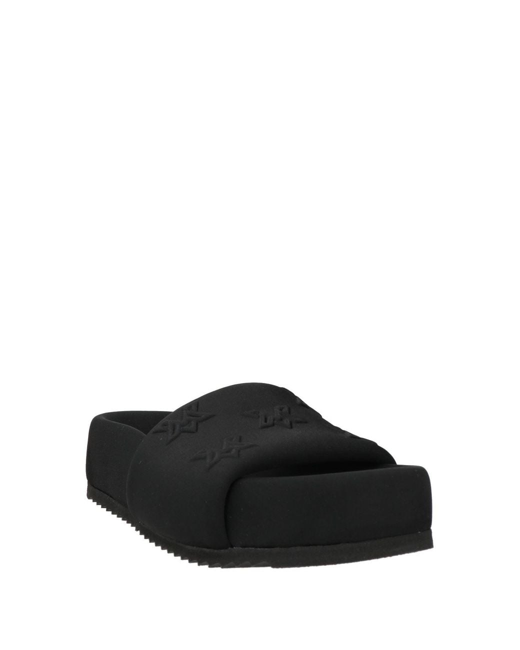 Vic Matié Black Sandals Textile Fibers