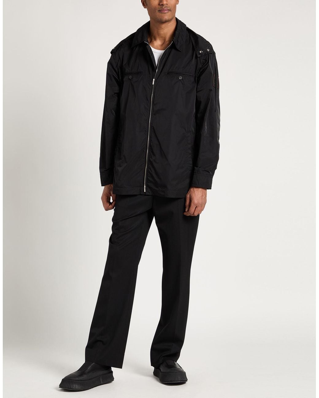 Ferragamo Black Jacket Polyamide for men