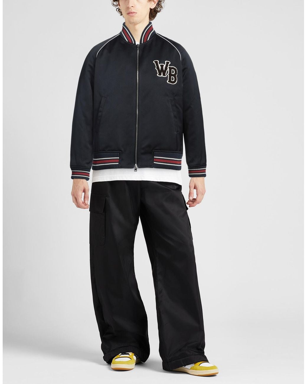 Wales Bonner Blue Midnight Jacket Polyester for men