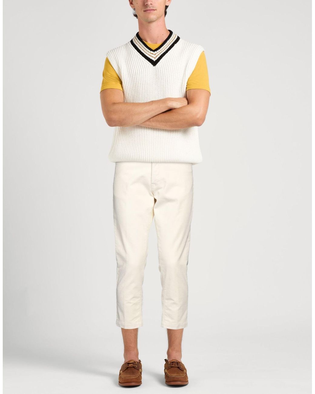 Officina 36 Natural Trouser for men