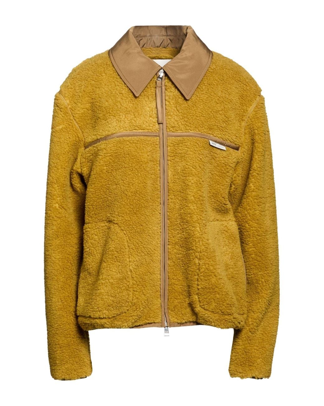 AMI Yellow Shearling & Teddy