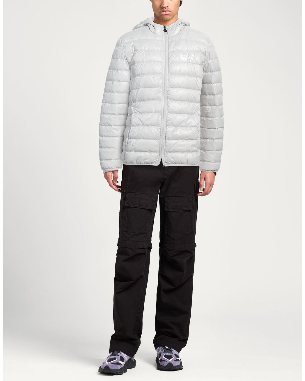 EA7 Gray Puffer for men