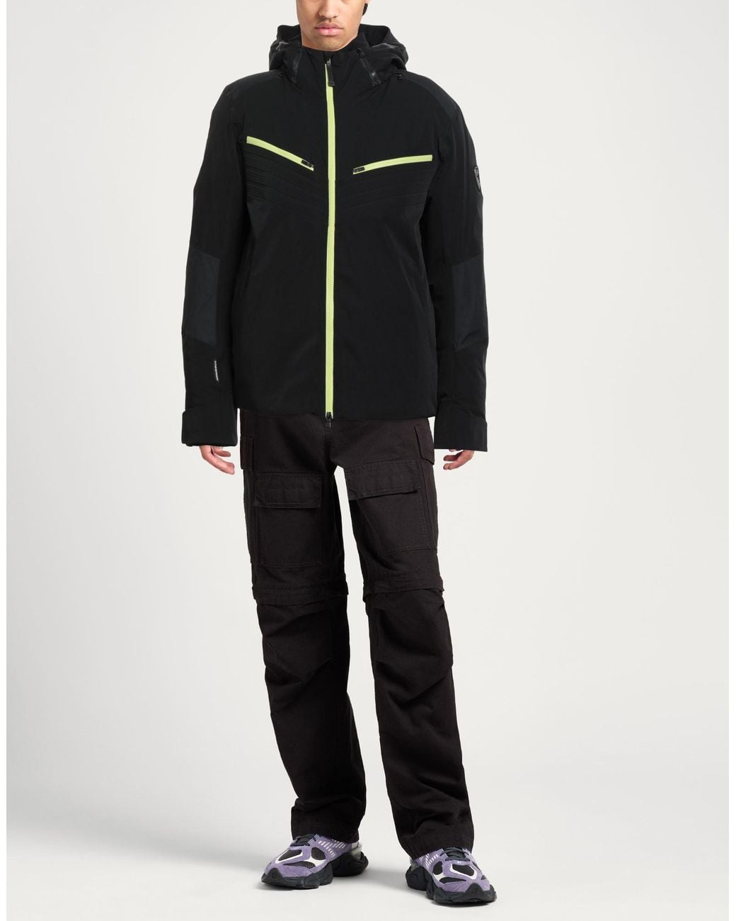 EA7 Black Jacket for men