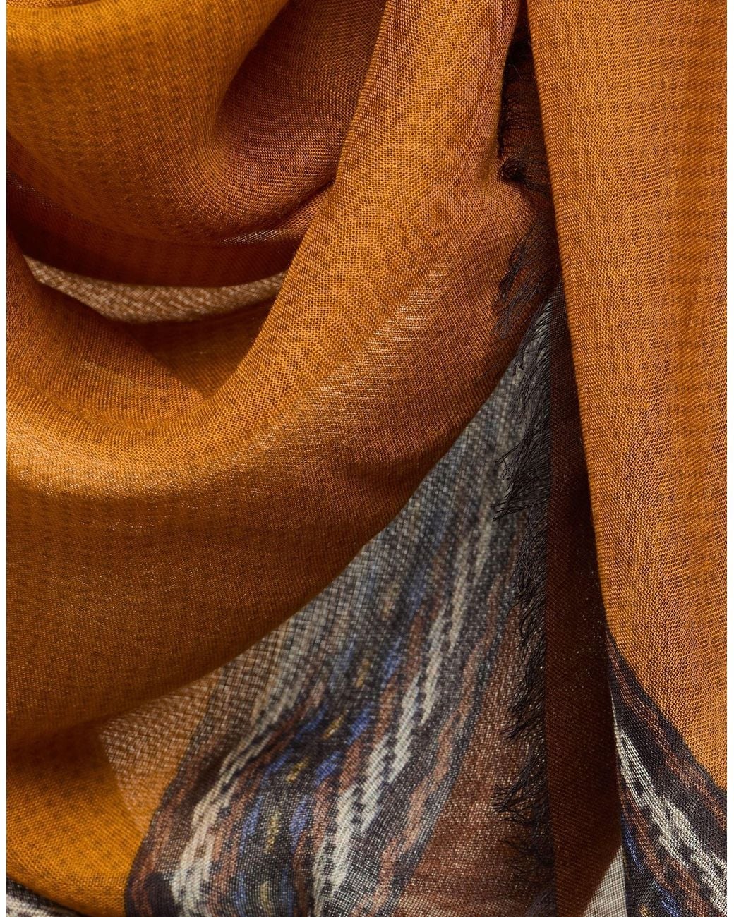 The Bridge Orange Scarf