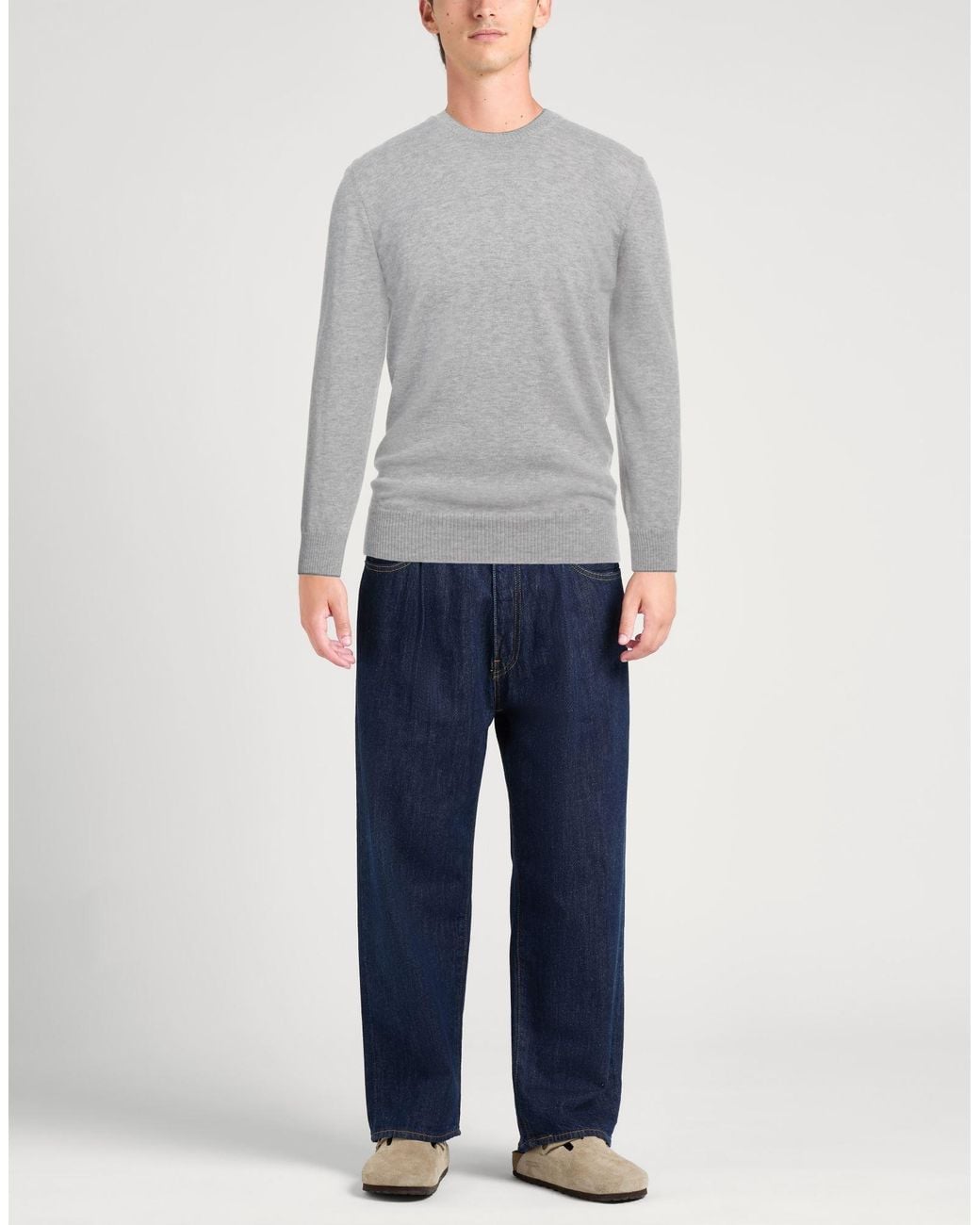 Alpha Studio Gray Jumper for men