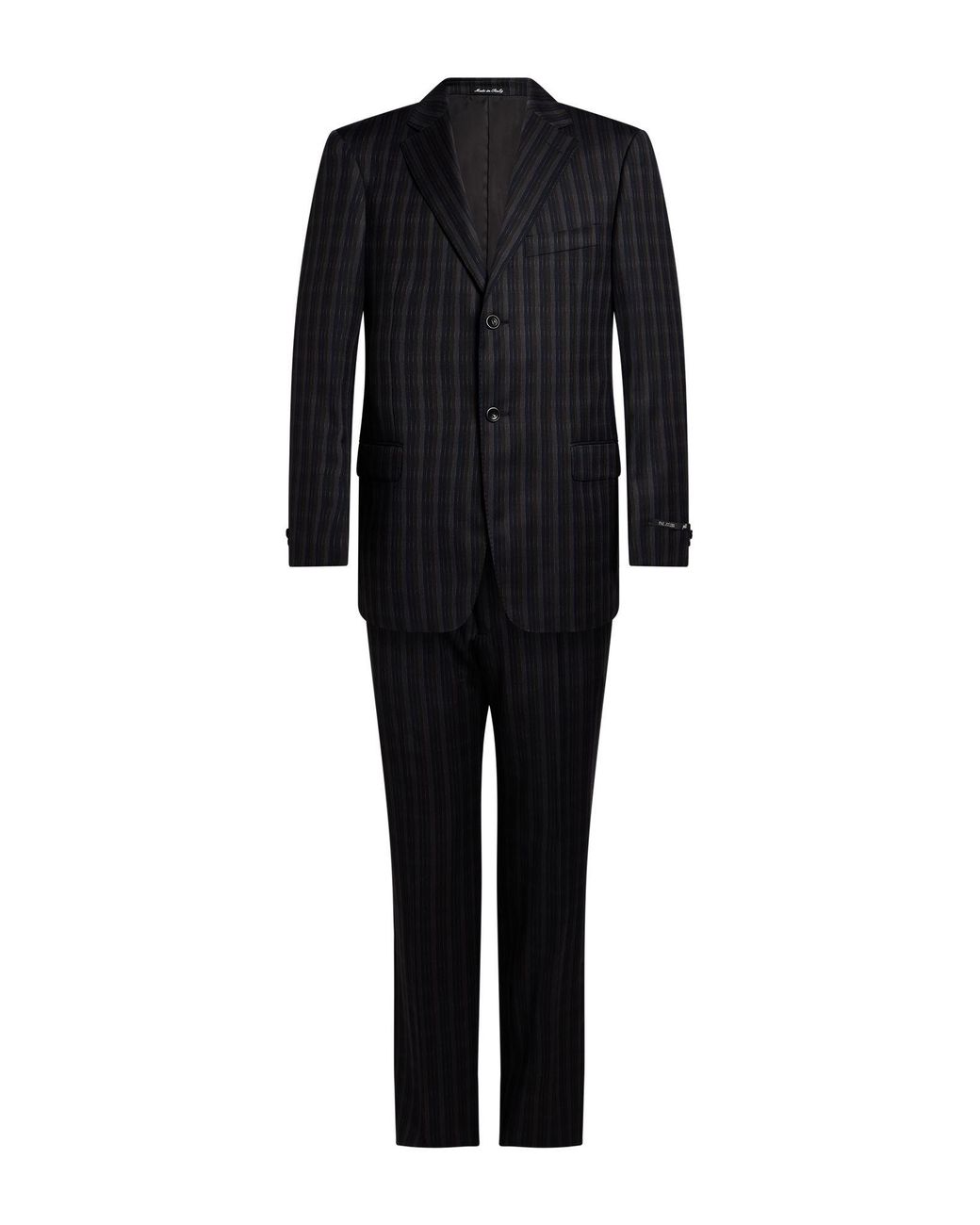 Pal Zileri Black Suit Virgin Wool for men