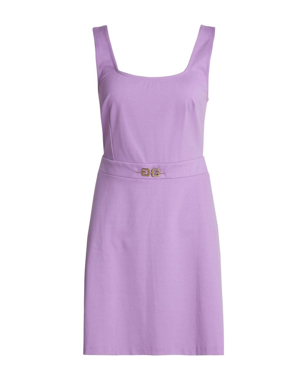 Gaelle Paris Purple Mini Dress