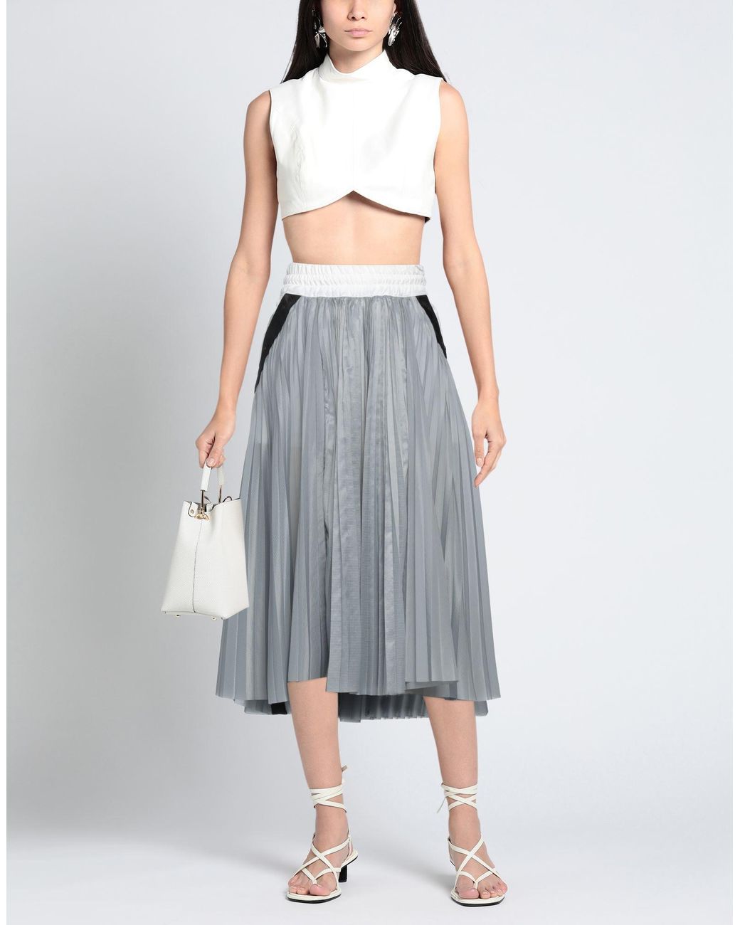 Nike Gray Midi Skirt