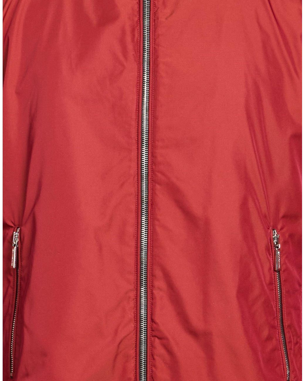 Moorer Red Brick Jacket Polyester for men