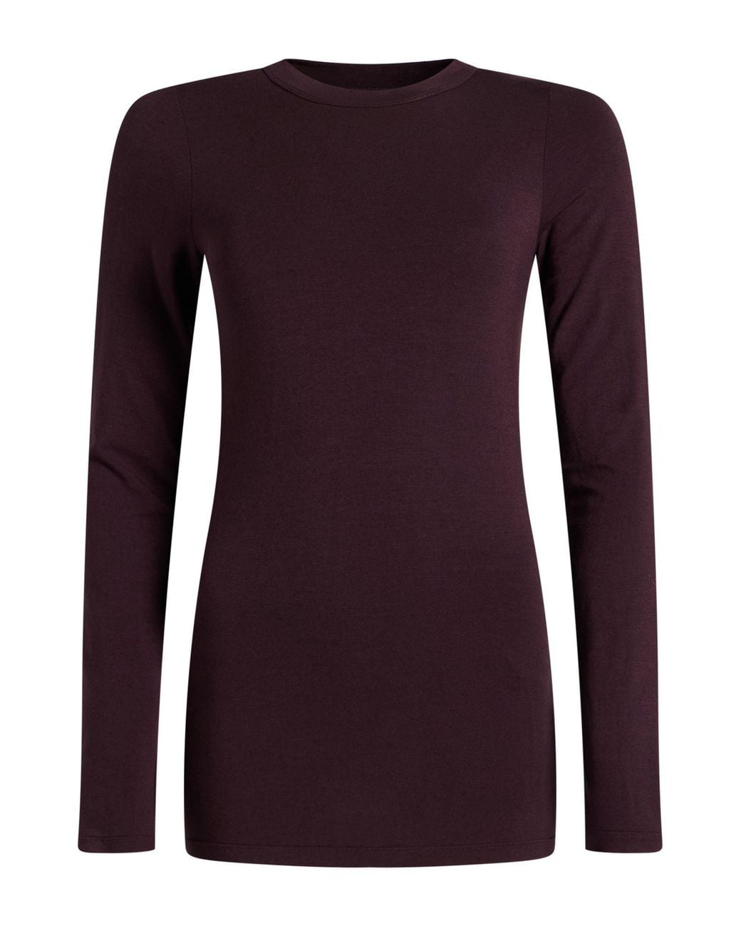 Gentry Portofino Purple T-Shirt Viscose, Wool, Elastane