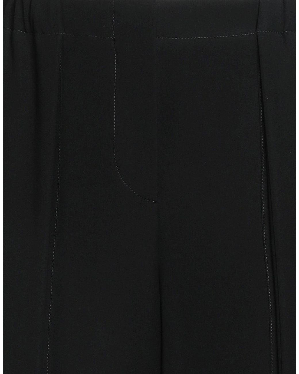 Giorgio Armani Black Pants Polyester