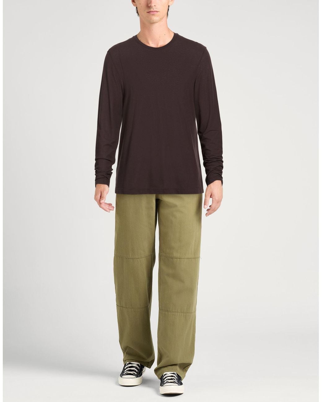 Zanone Brown T-Shirt Cotton for men