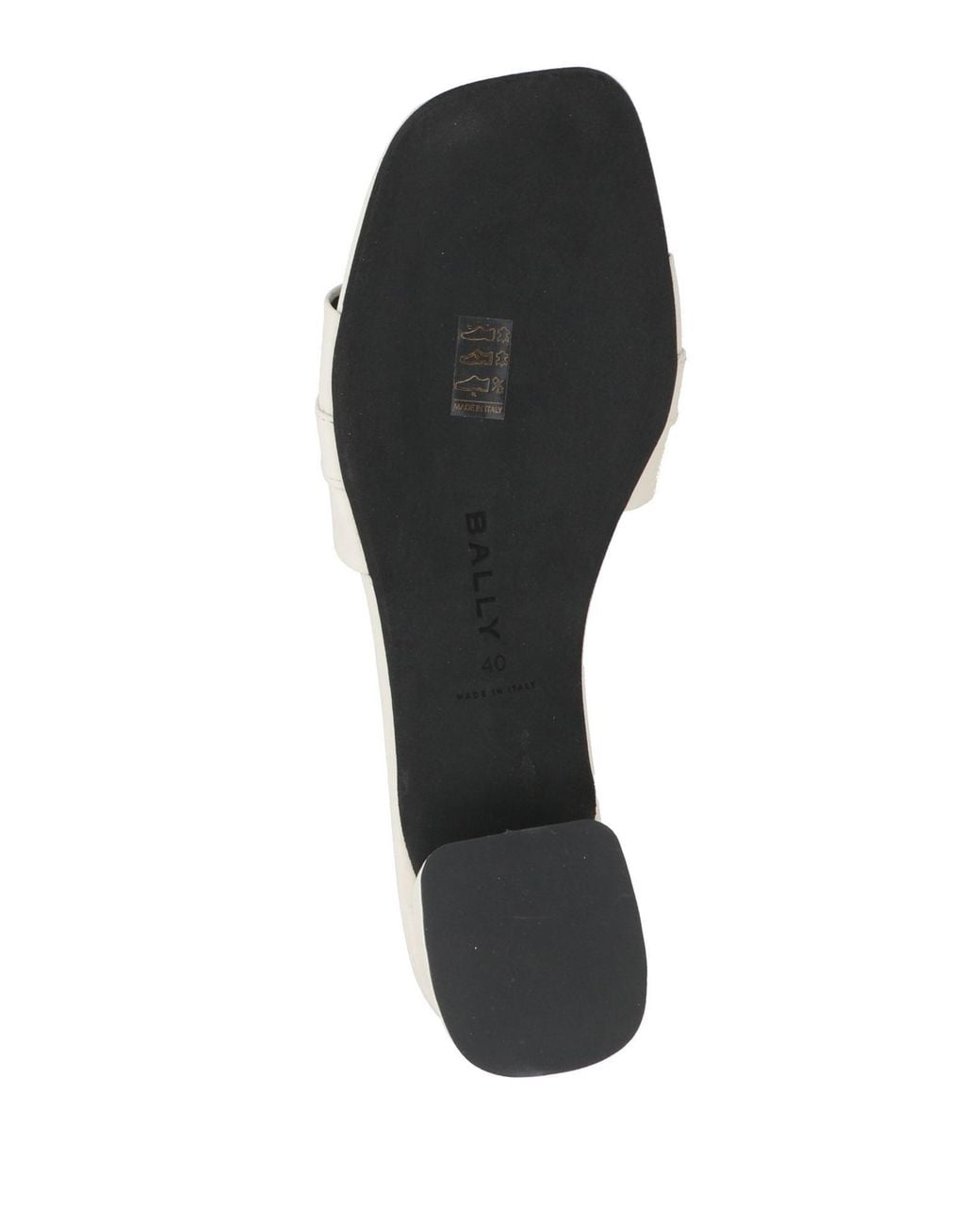Bally White Sandals