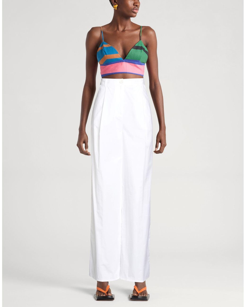Patrizia Pepe White Pants