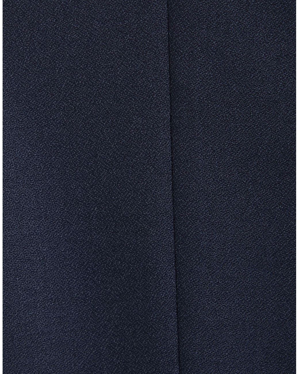 Lardini Blue Midnight Suit Wool, Elastane for men