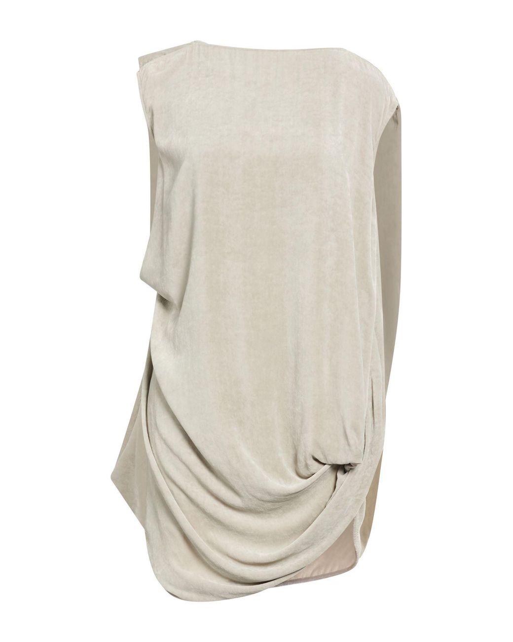 Rick Owens Natural Light Top Viscose, Silk