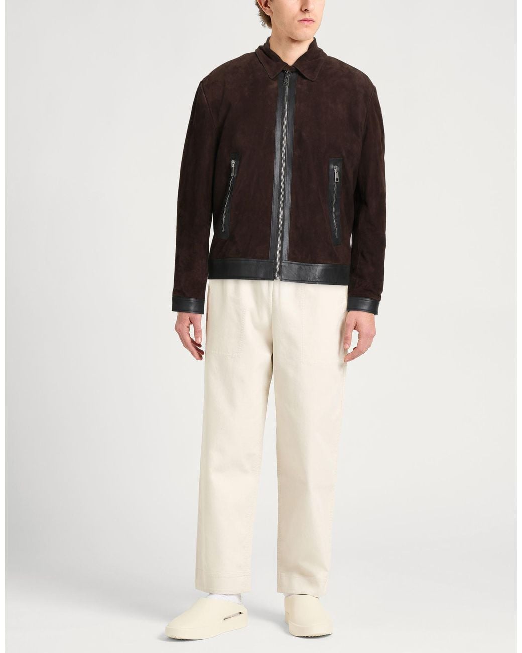 Dondup Brown Jacket for men