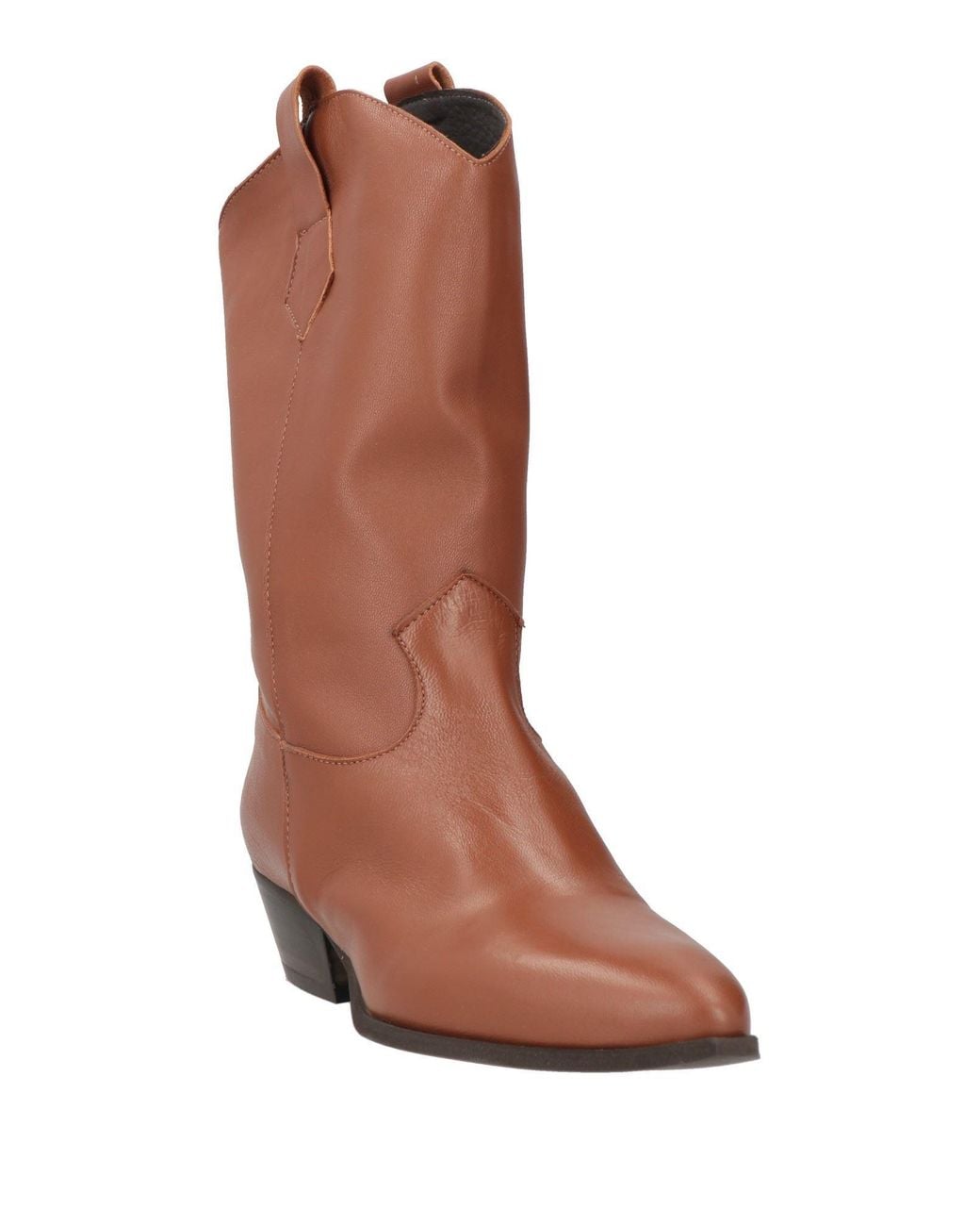 Rebel Queen Brown Boot Leather