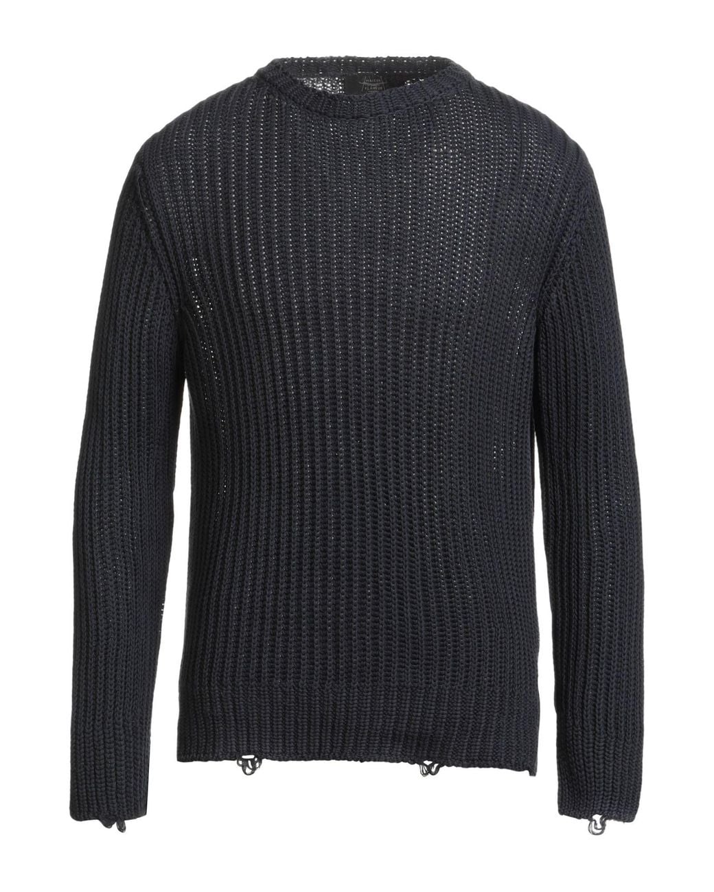 Maison Flâneur Blue Jumper for men