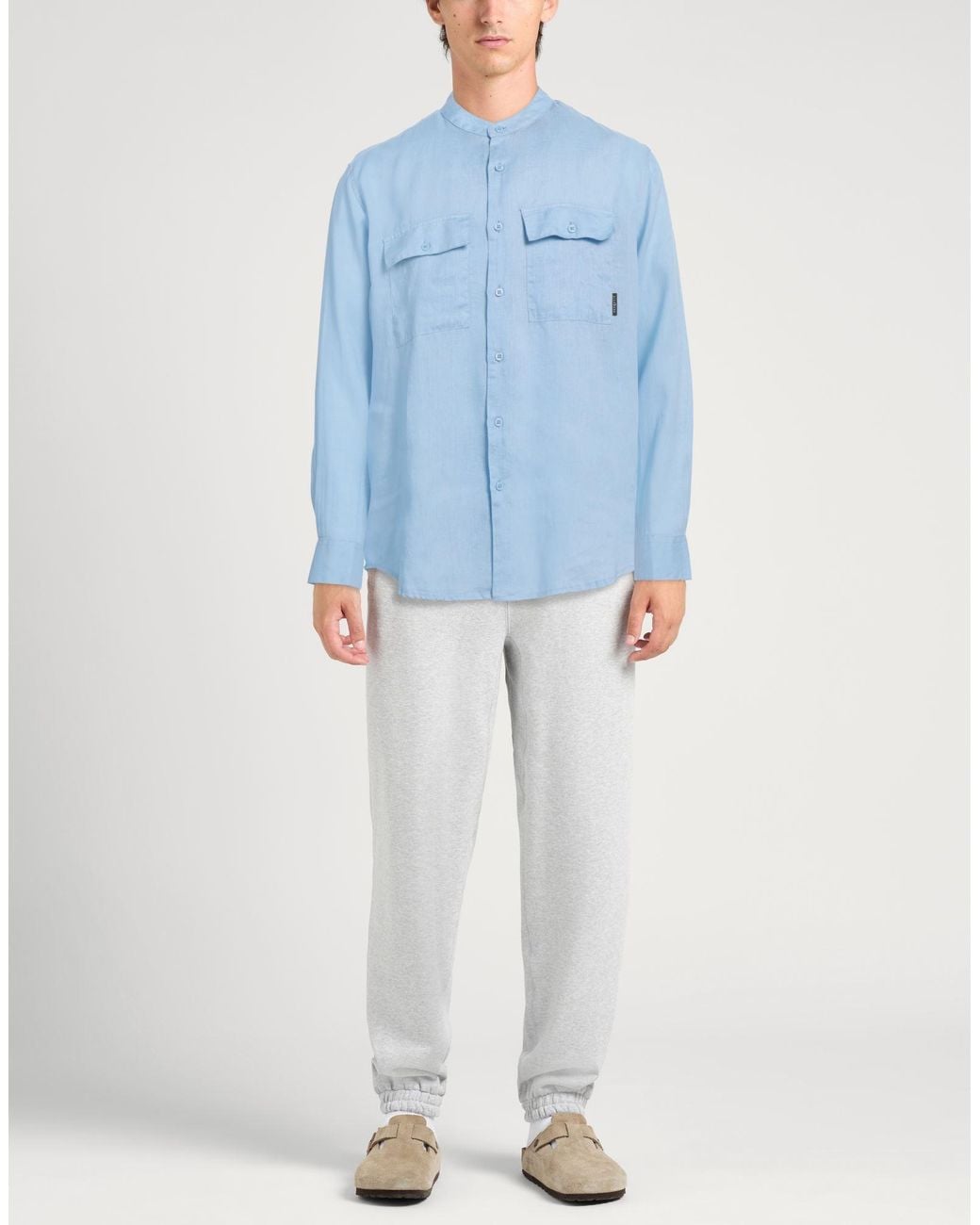 Camisa John Richmond de hombre de color Blue