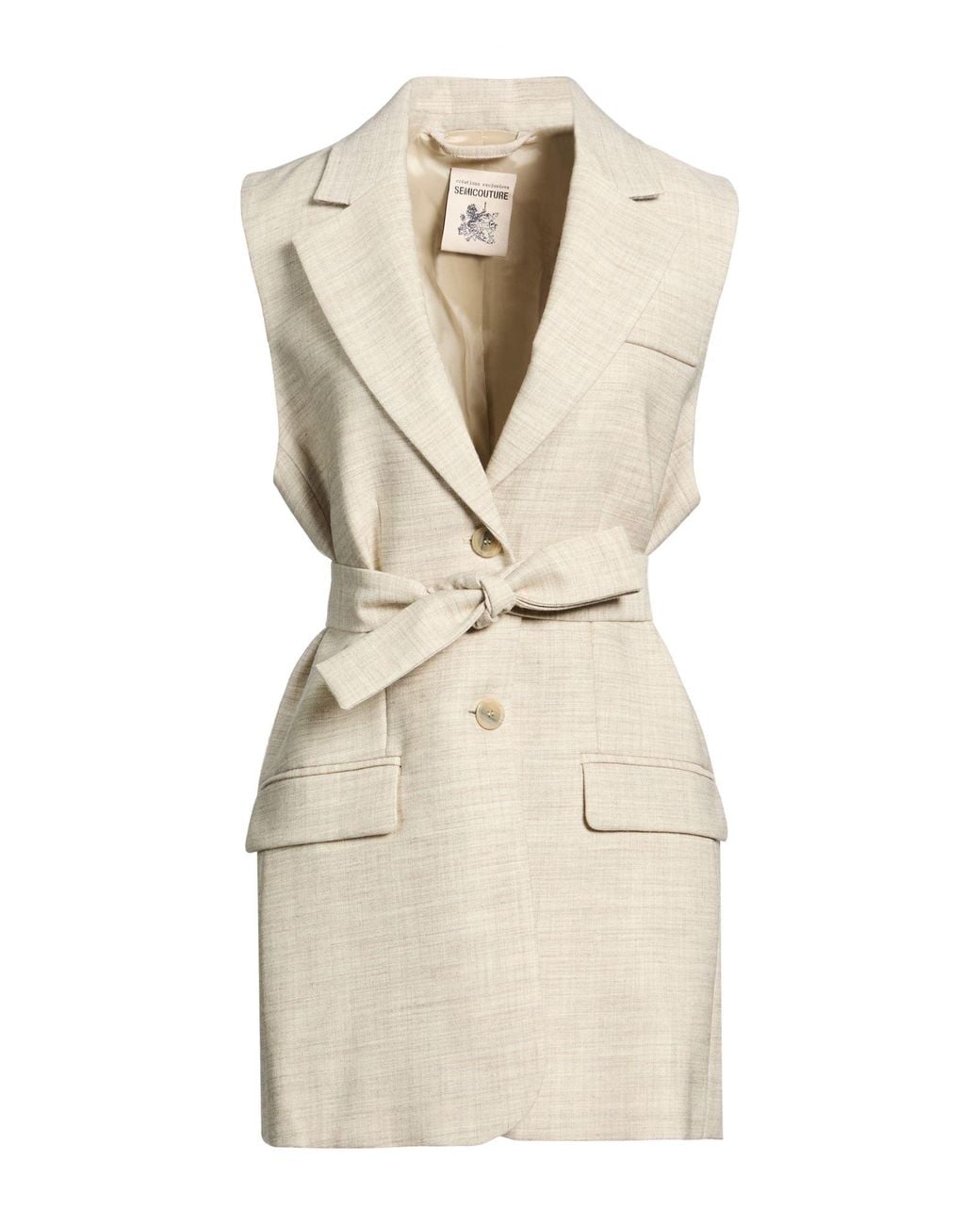 Semicouture Natural Blazer