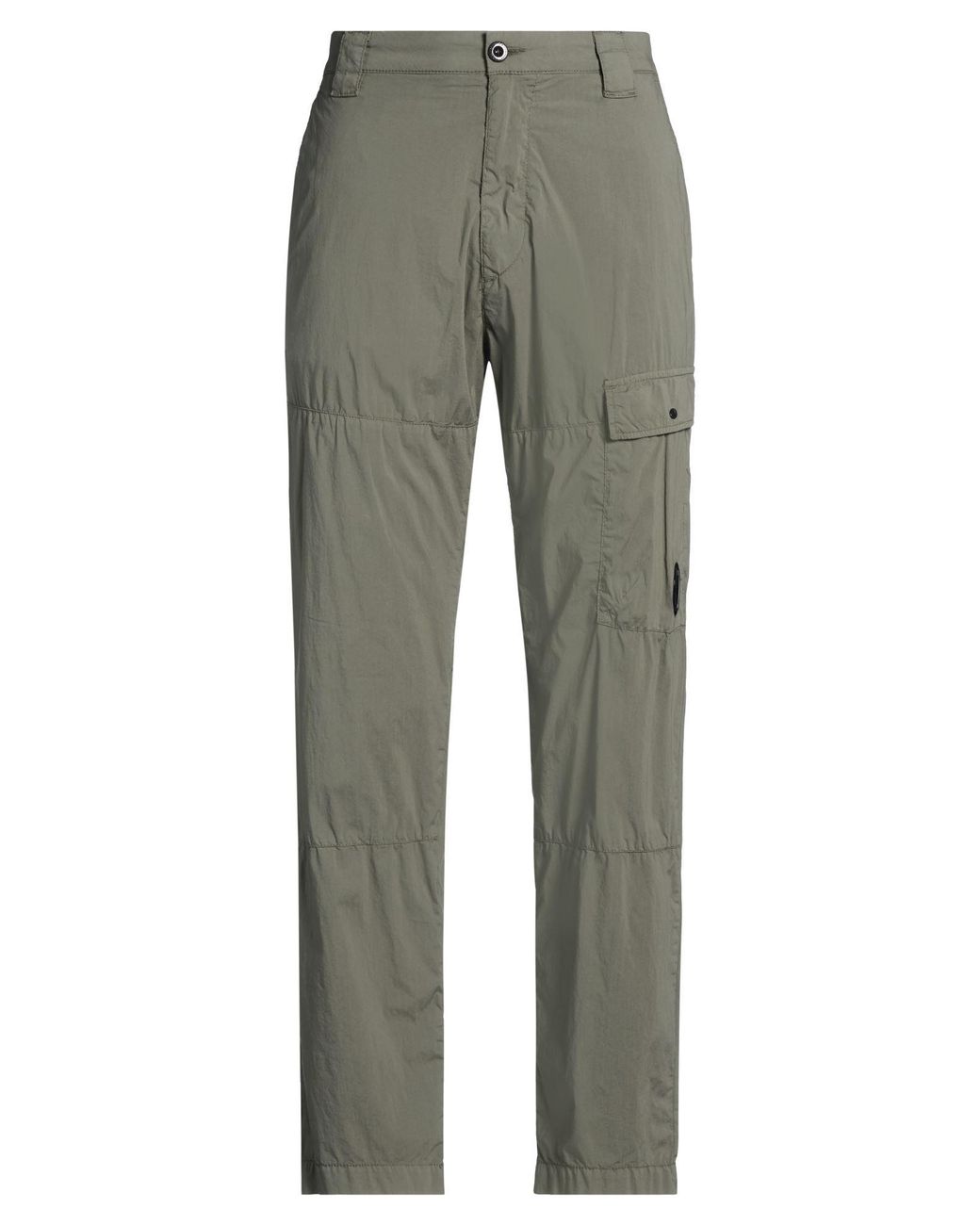 C P Company Gray Pants Cotton, Polyamide, Elastane for men