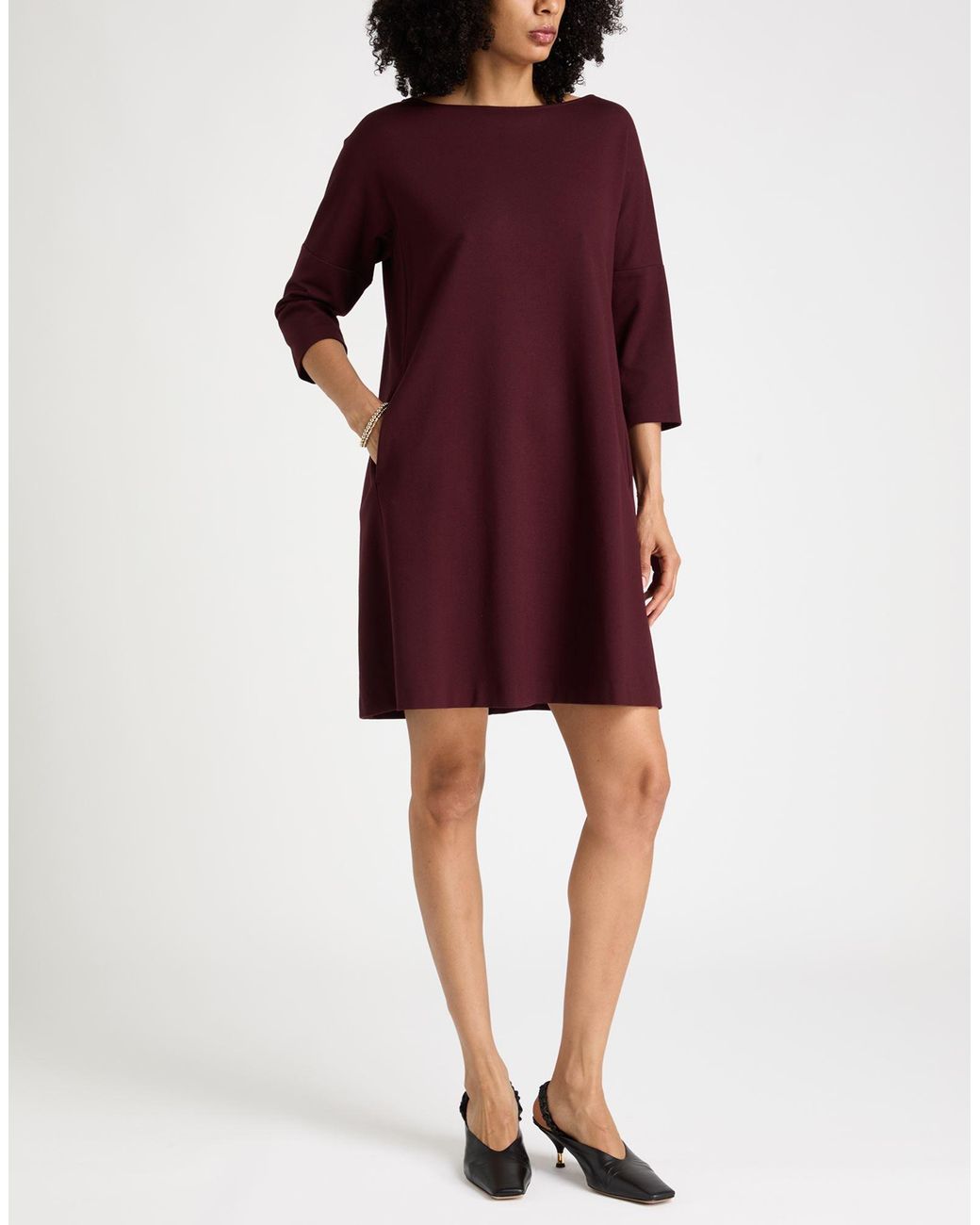 Caractere Purple Mini Dresses