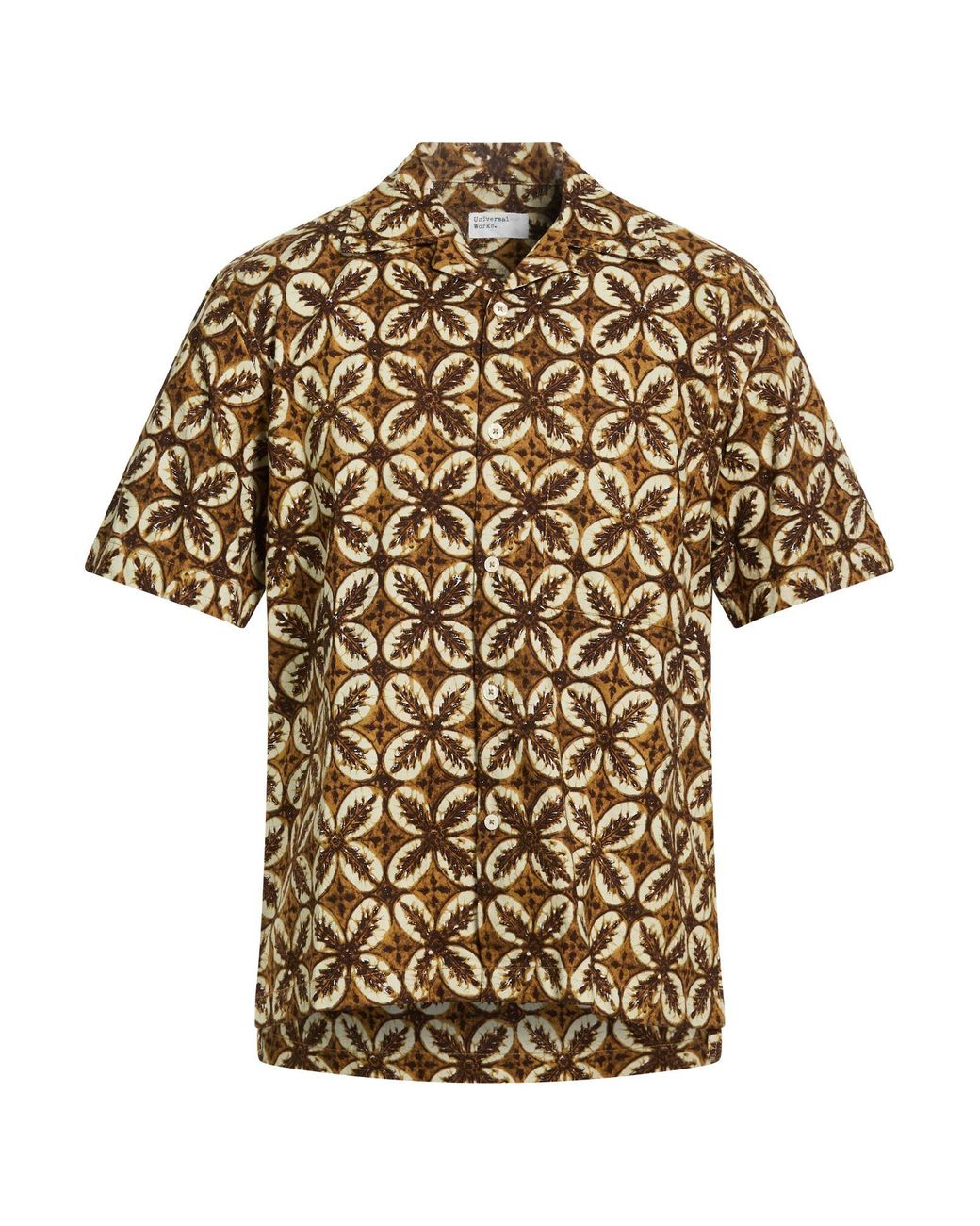 Camisa Universal Works de hombre de color Brown