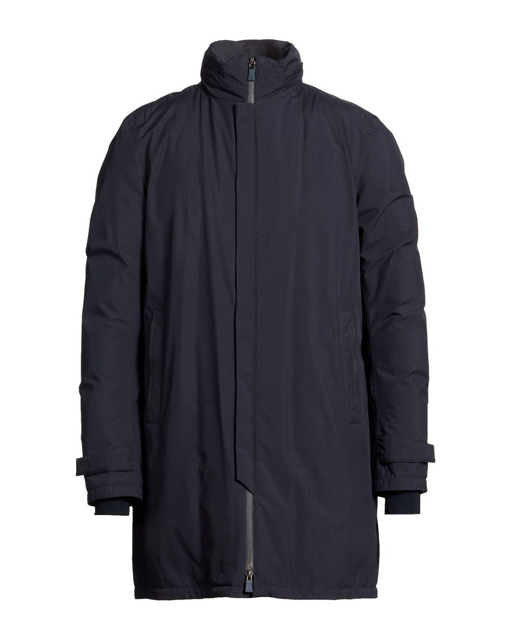 Herno Blue Coat Polyester, Ptfe for men