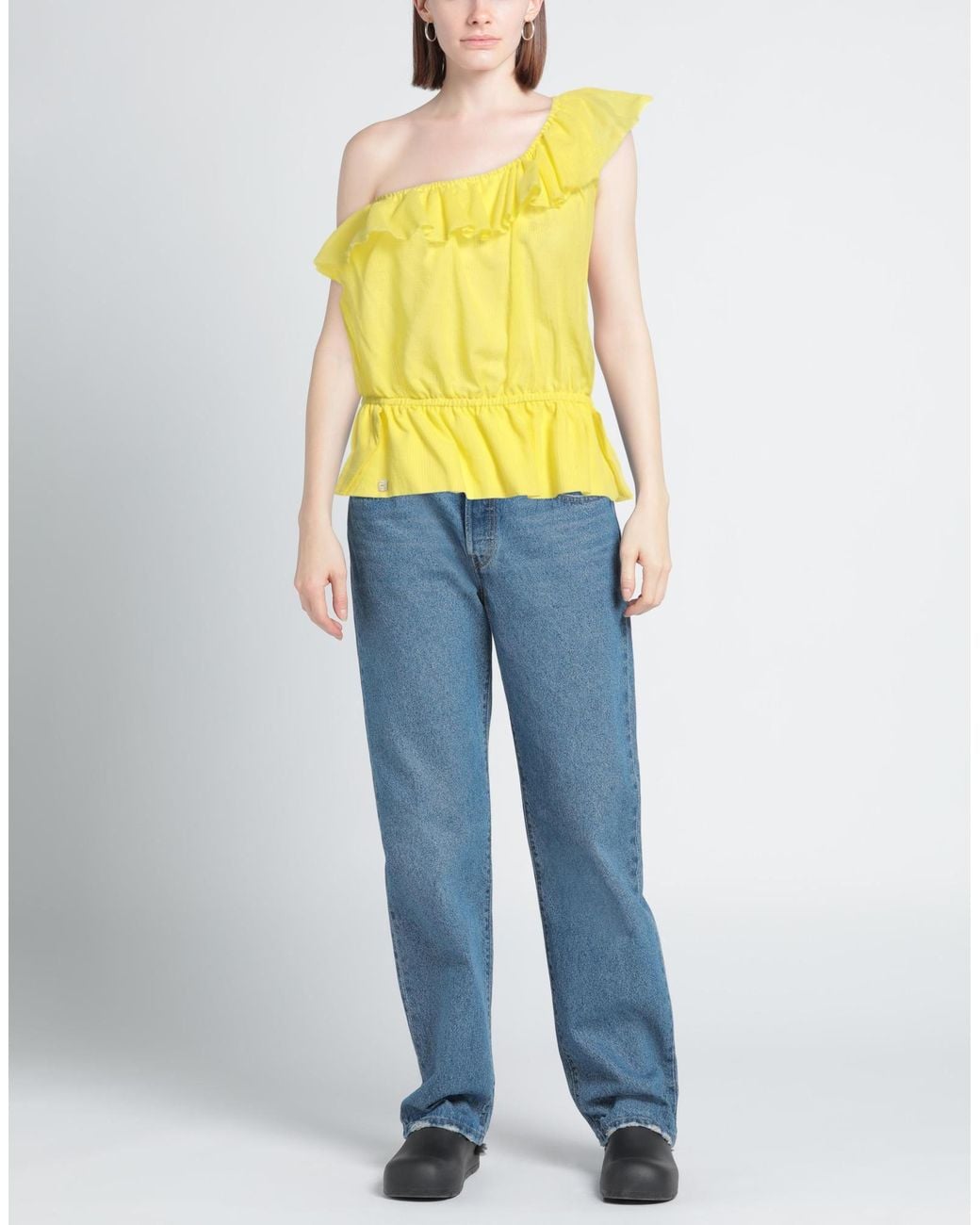 Manila Grace Yellow Top