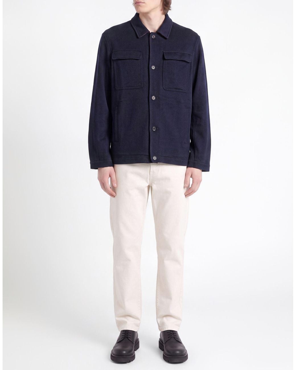 Paul & Shark Blue Midnight Jacket Virgin Wool for men