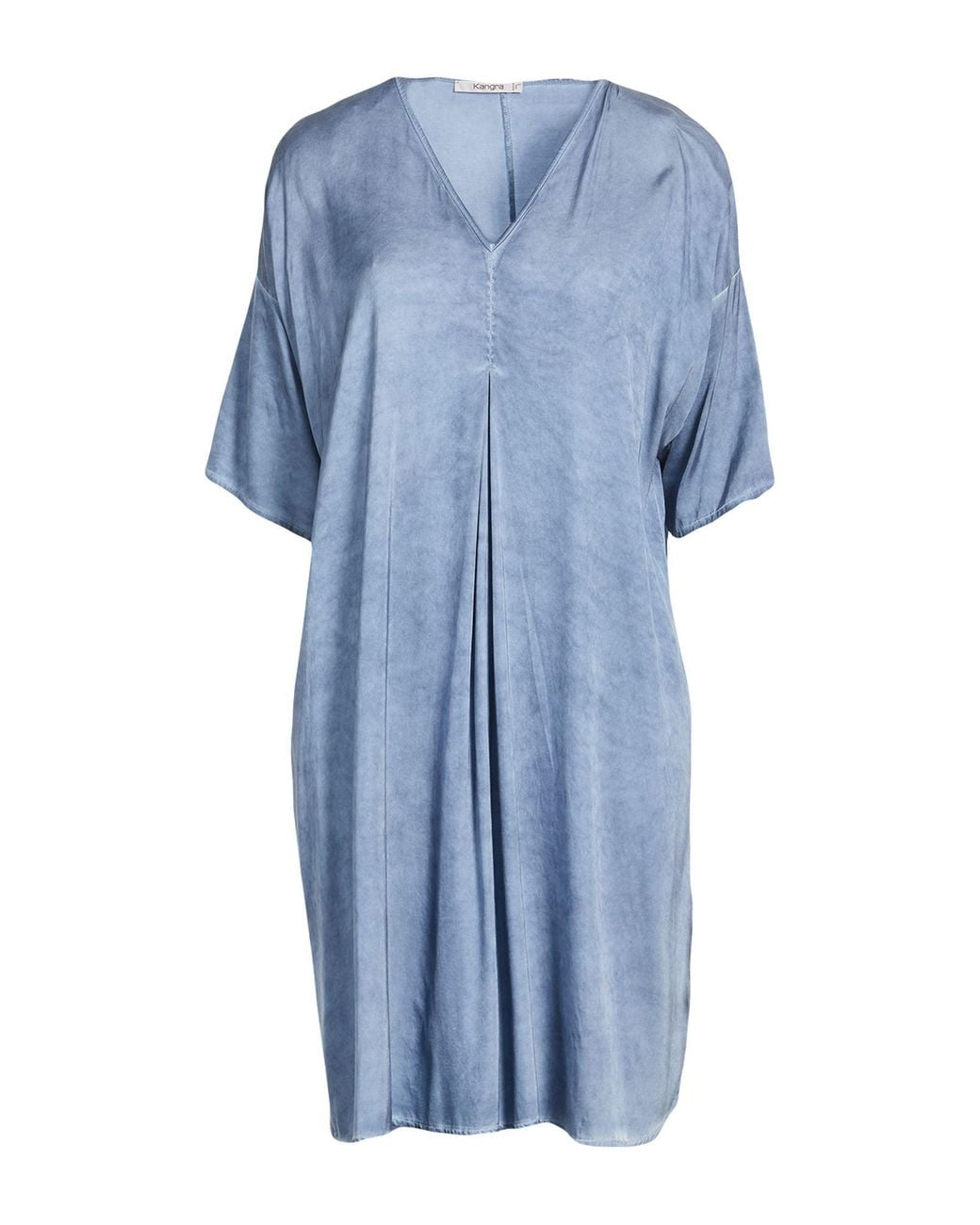 Kangra Blue Midi Dress Viscose, Elastane