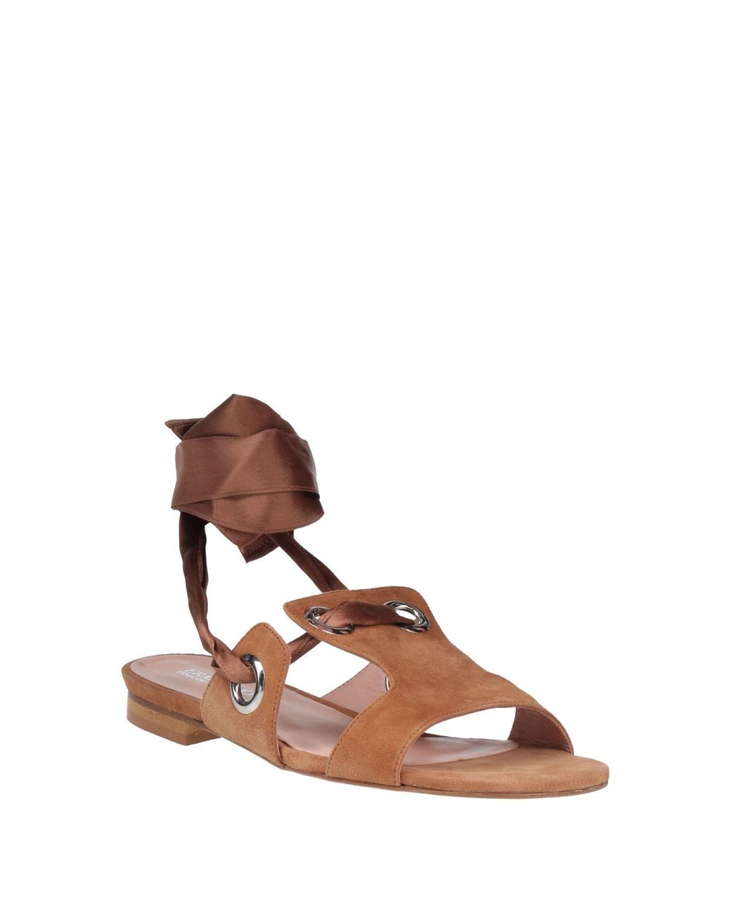 ERMANNO FIRENZE Brown Sandals Leather