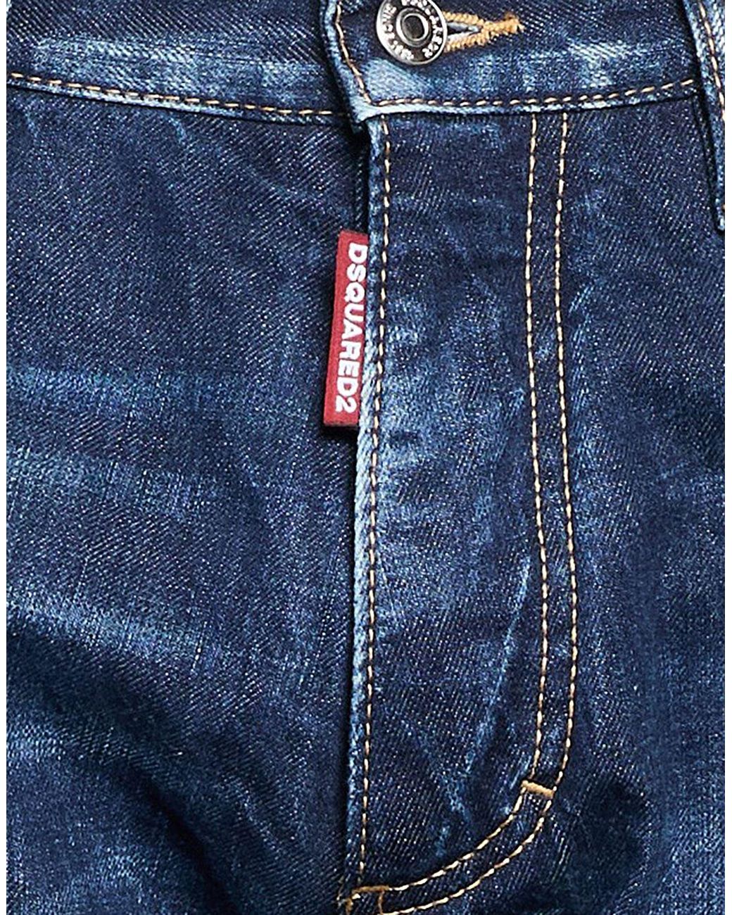 DSquared² Blue Jeans Cotton for men