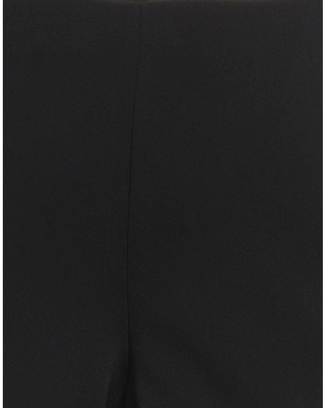 Marella Black Pants Cotton, Polyamide, Elastane